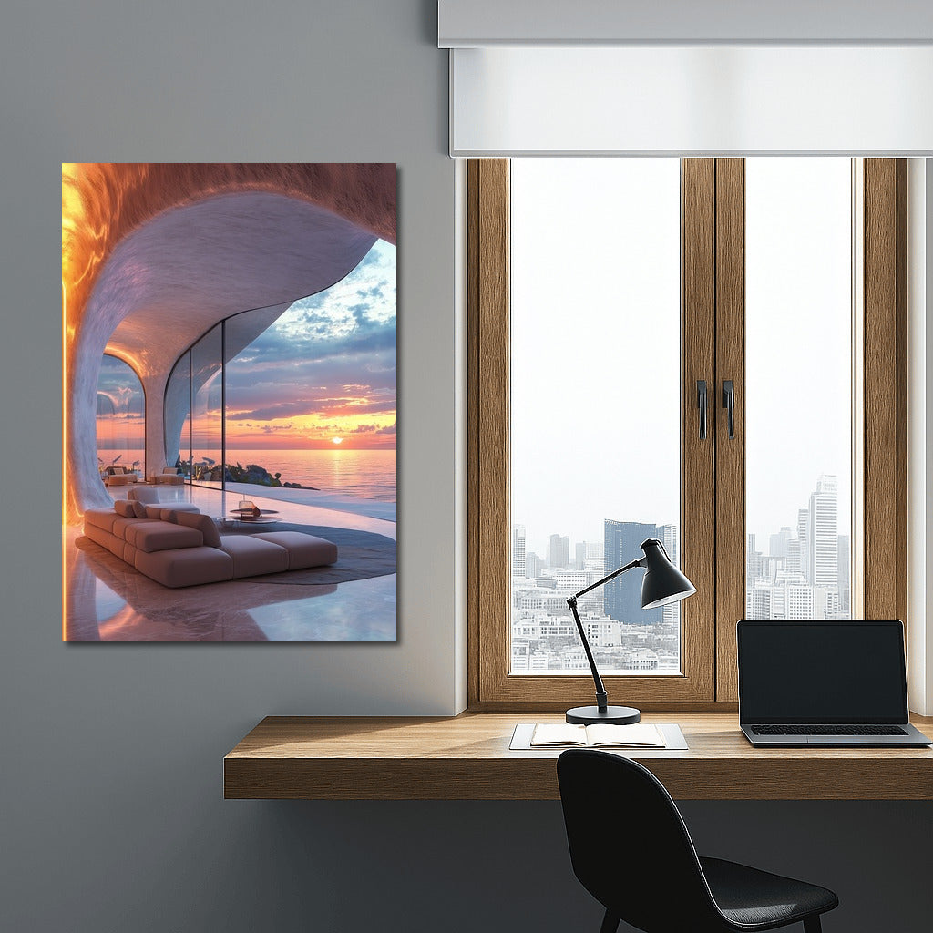 Symphony of Sunset Silhouettes