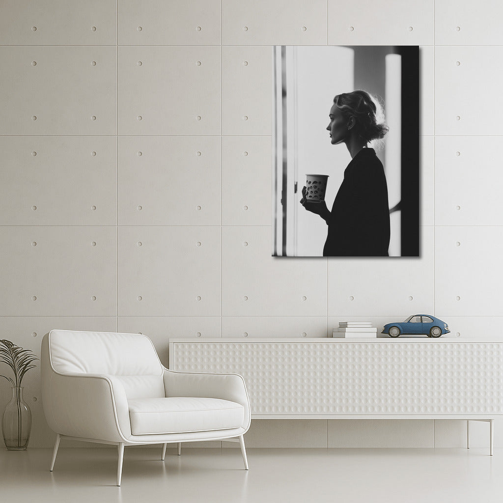 Morning Mysterious Silhouette