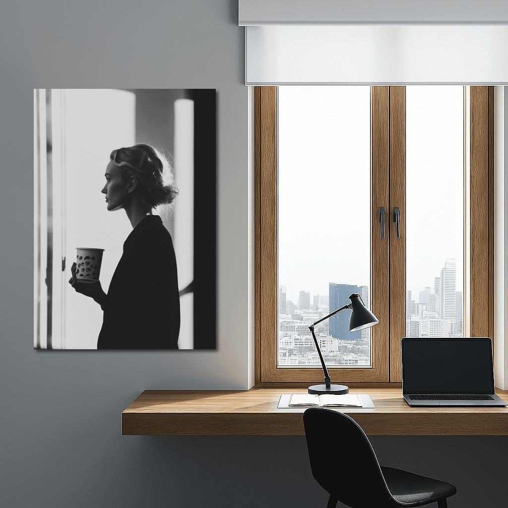 Morning Mysterious Silhouette