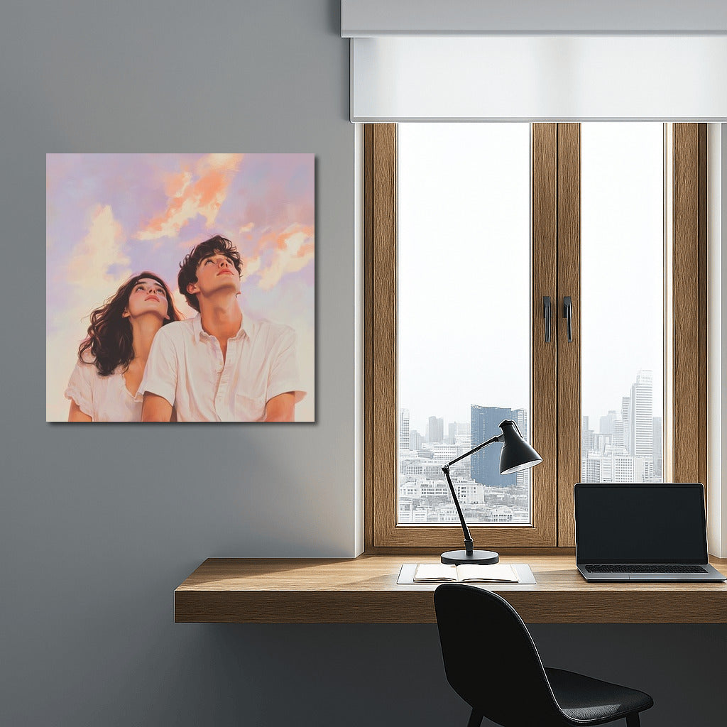 Dreamers under the Sky Canvas