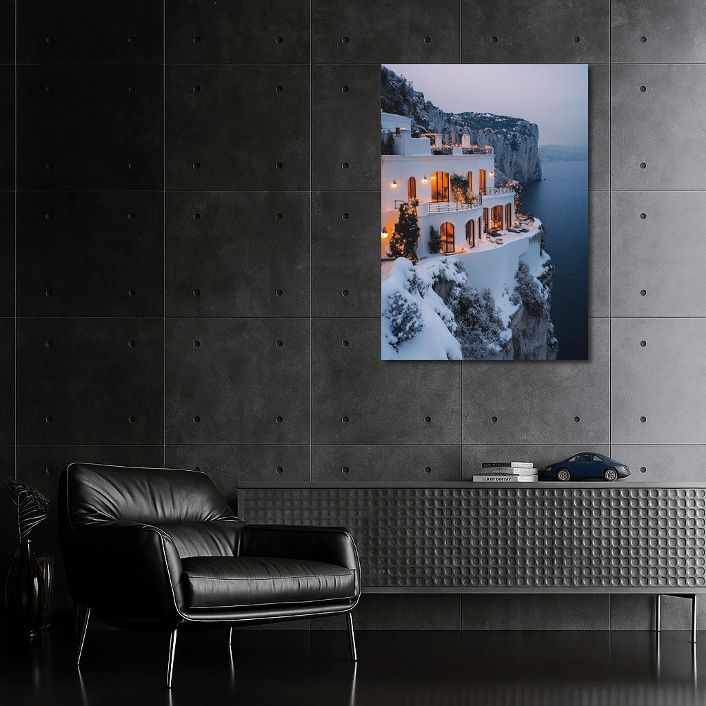 Frosty Cliff's Edge Shelter