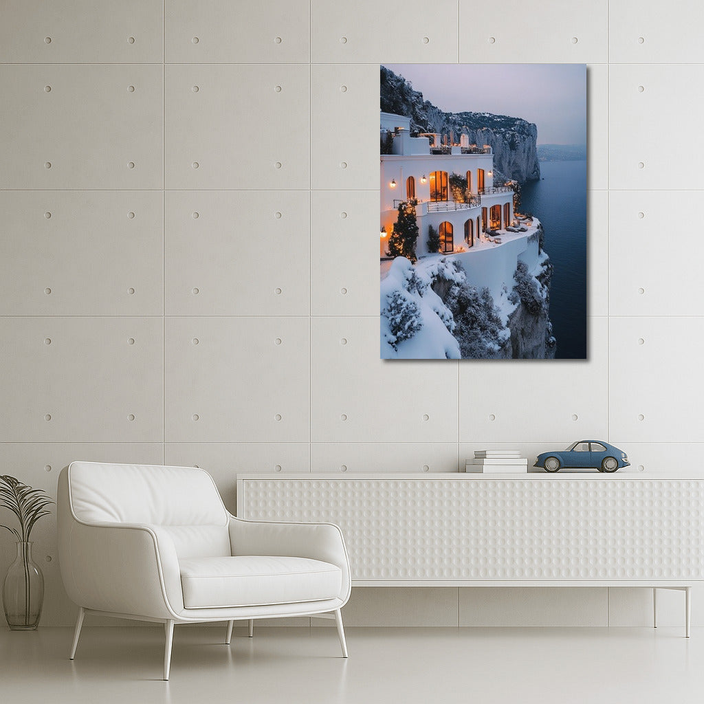 Frosty Cliff's Edge Shelter