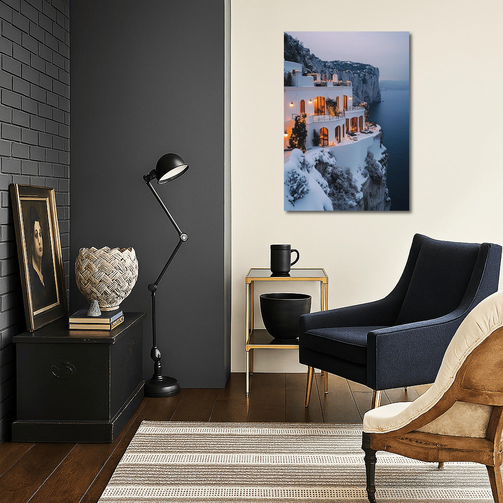 Frosty Cliff's Edge Shelter