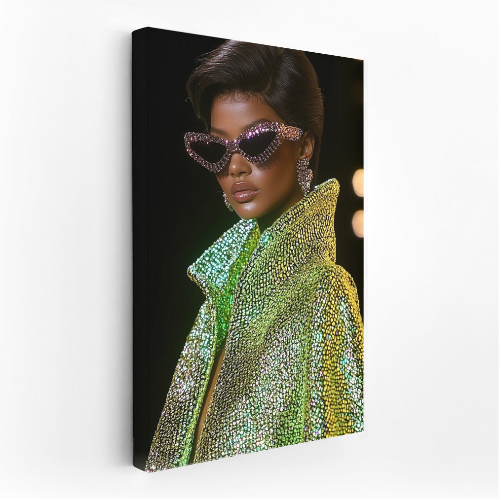 Glitter and Style: The Icon in Glasses