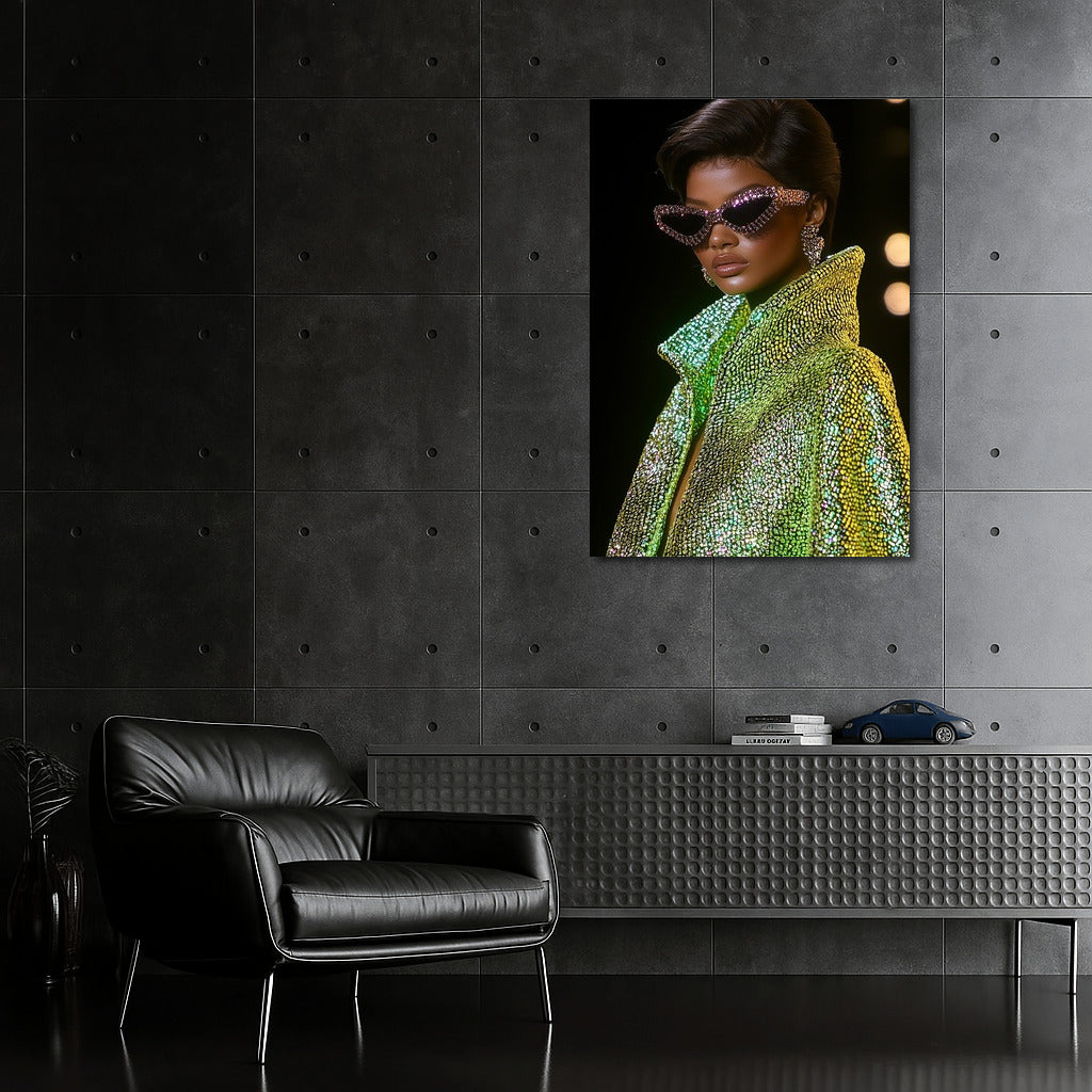 Glitter and Style: The Icon in Glasses