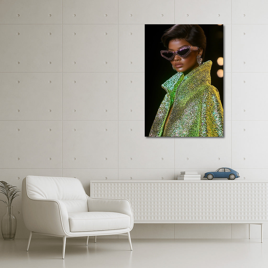 Glitter and Style: The Icon in Glasses