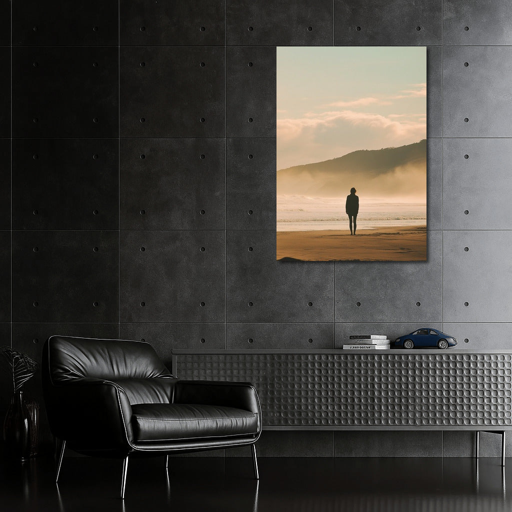 Solo on the Sunset Wave