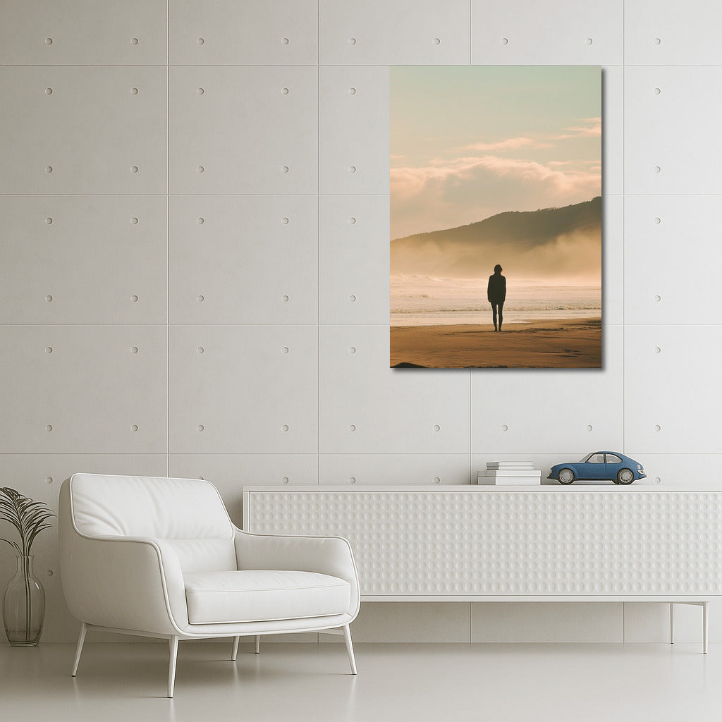 Solo on the Sunset Wave