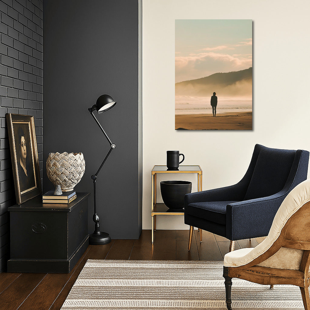 Solo on the Sunset Wave