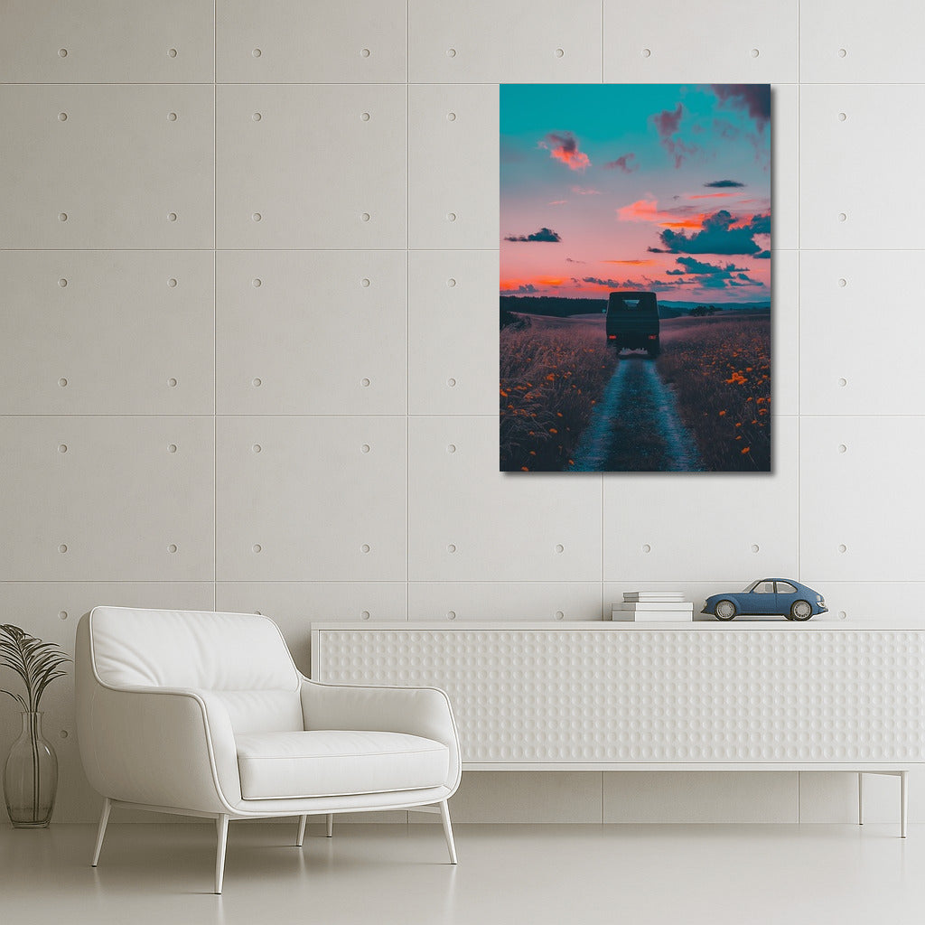 Silhouette of the Evening Wanderer