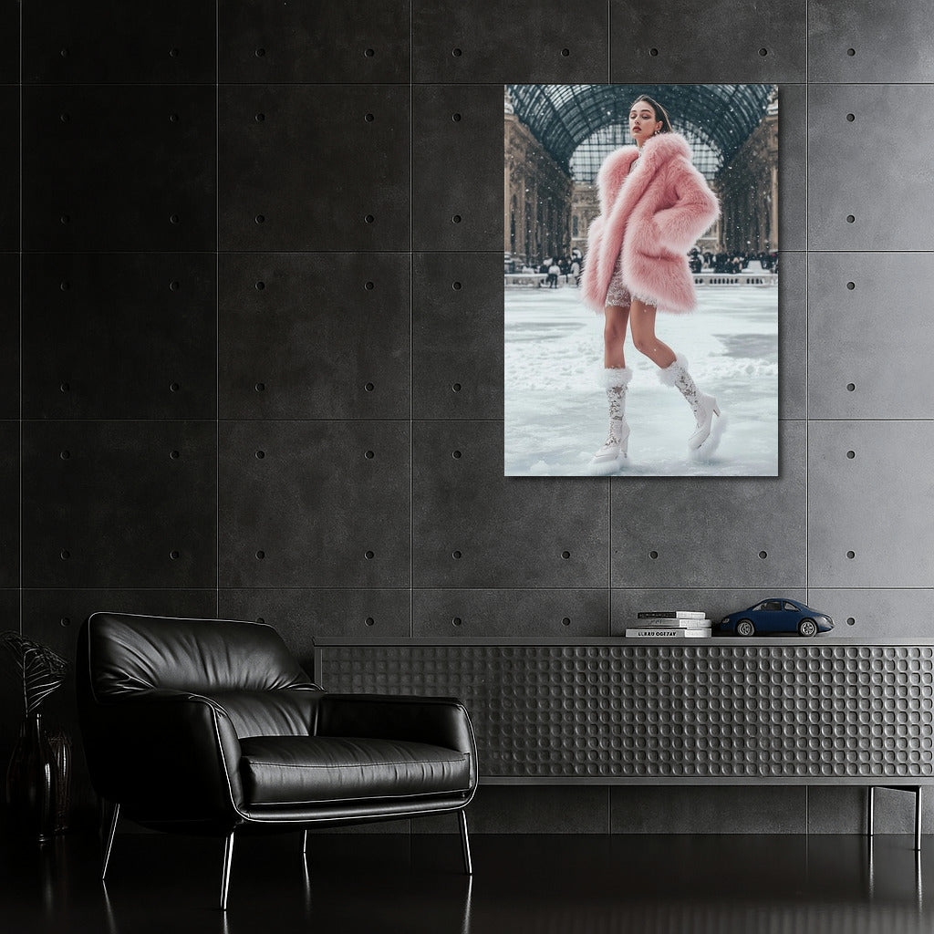 Pink Chic in Snow Dance