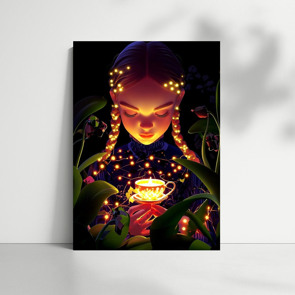 The Sorcerer with the Cup of Light