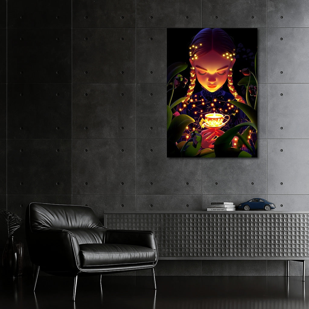 The Sorcerer with the Cup of Light