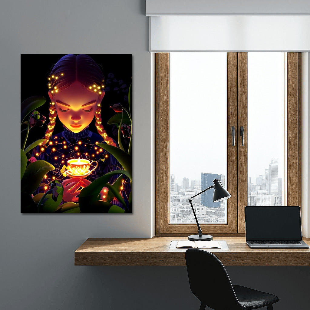 The Sorcerer with the Cup of Light