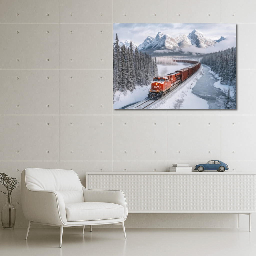 Steel Wind Among the White Peaks