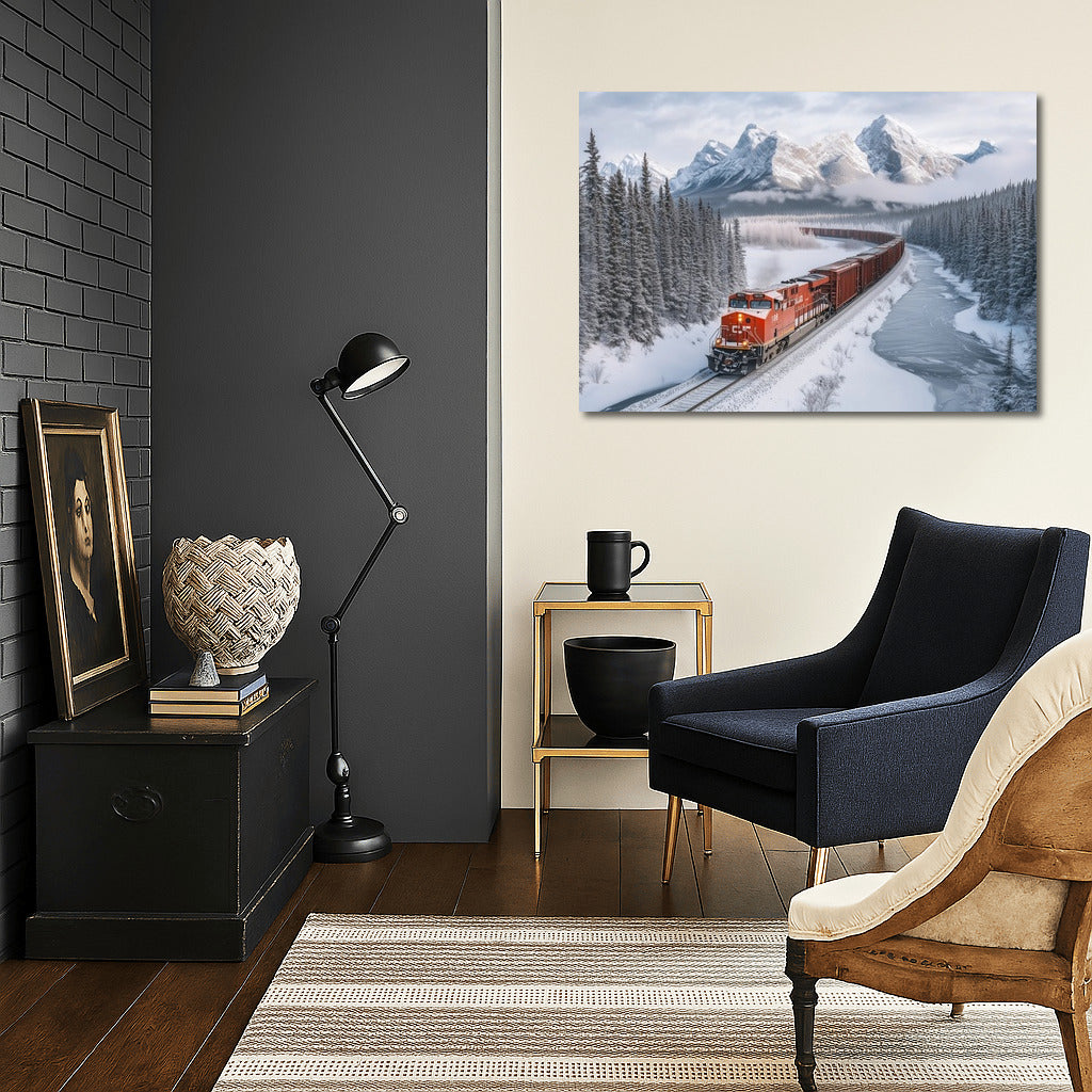 Steel Wind Among the White Peaks