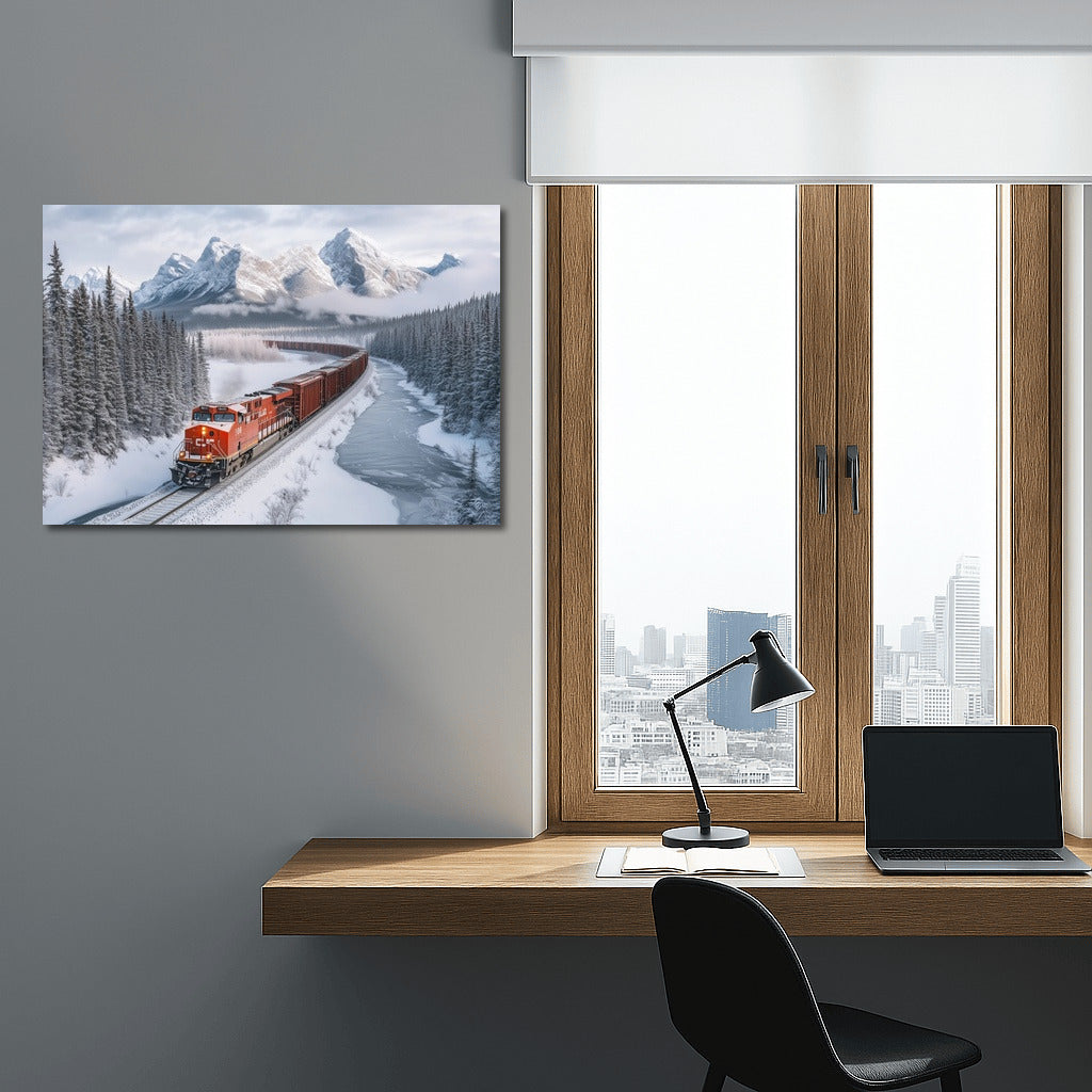 Steel Wind Among the White Peaks