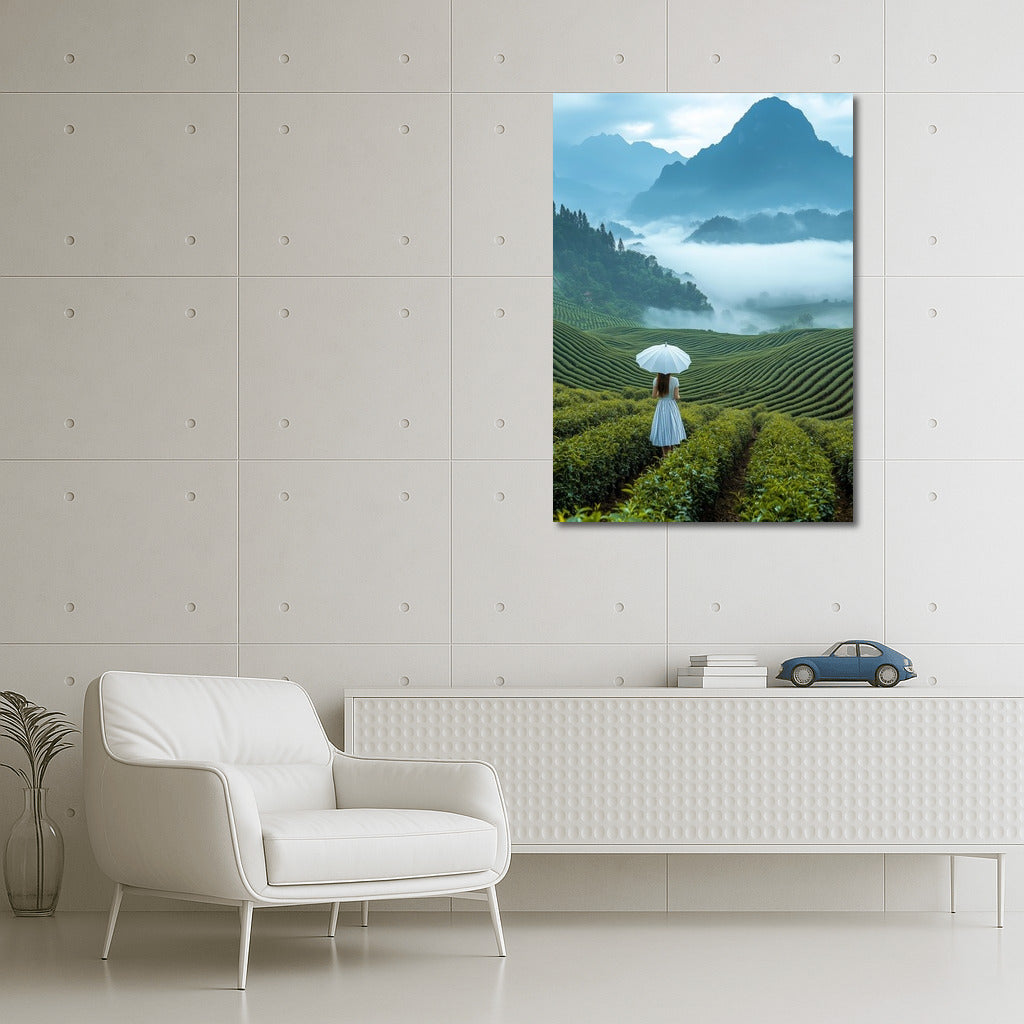 Whispers of the Himalayas: Traveler in the Tea Clouds