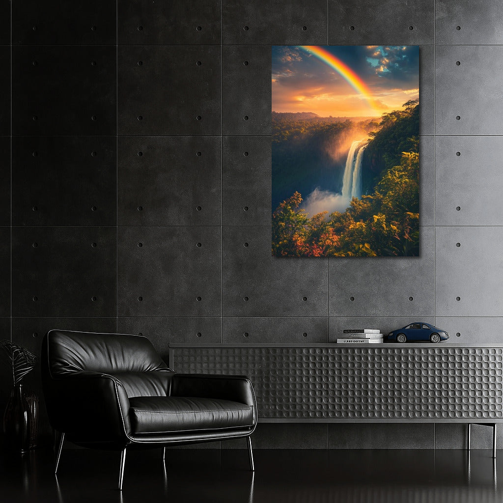 Rainbow Whisper of the Waterfall