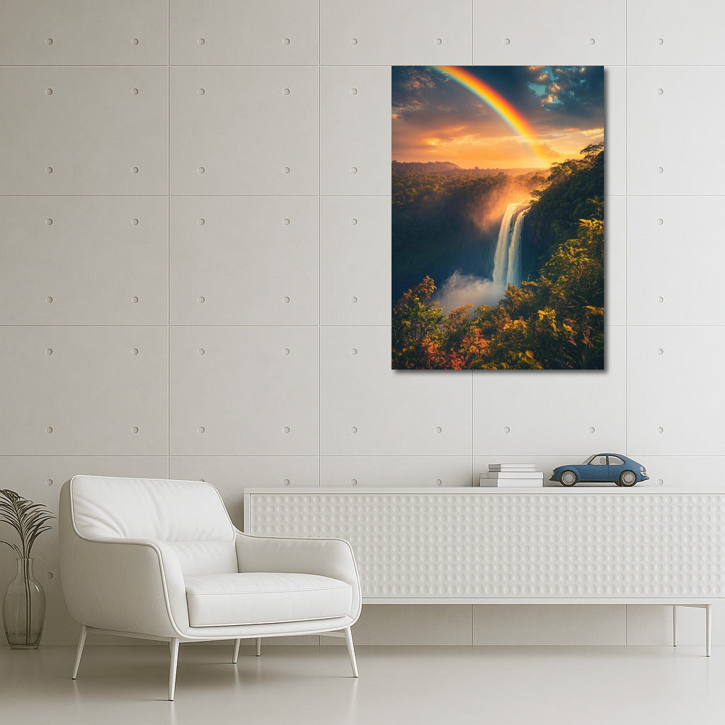 Rainbow Whisper of the Waterfall