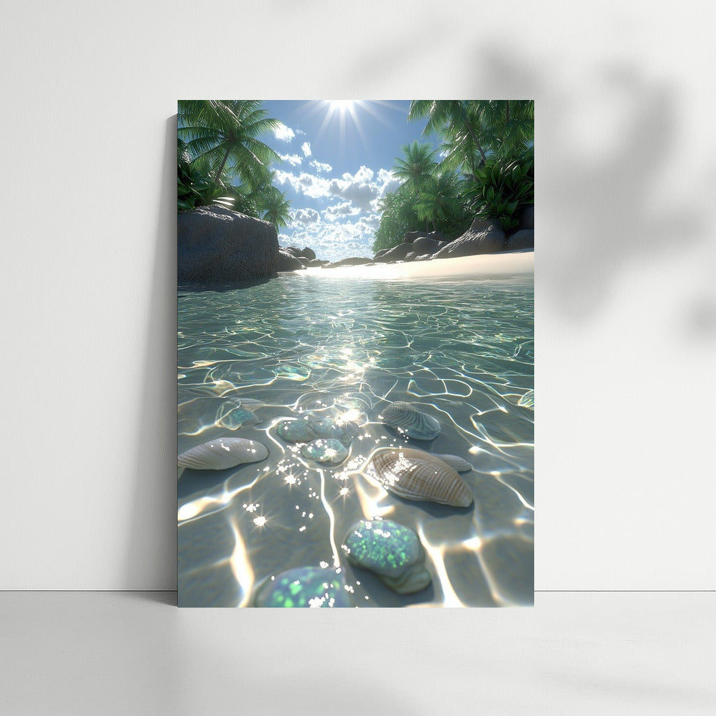 Azure Symphony of Tranquility