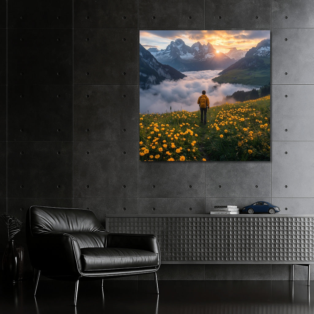 Dance of Morning Light and Fog