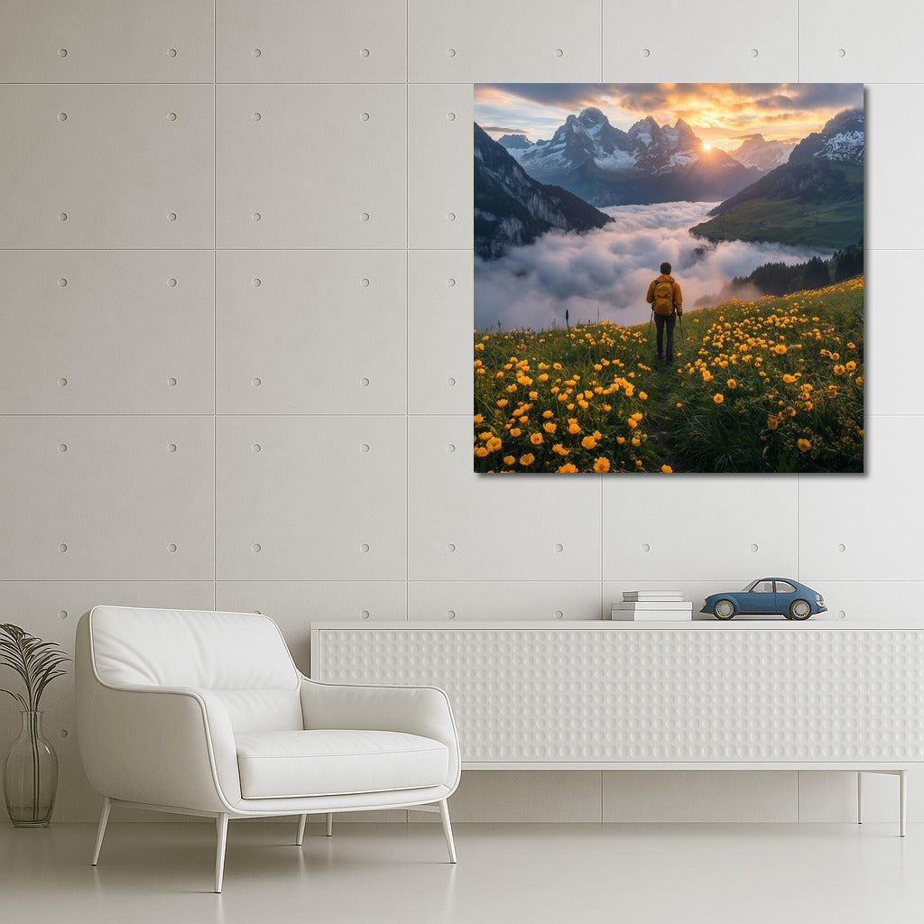 Dance of Morning Light and Fog