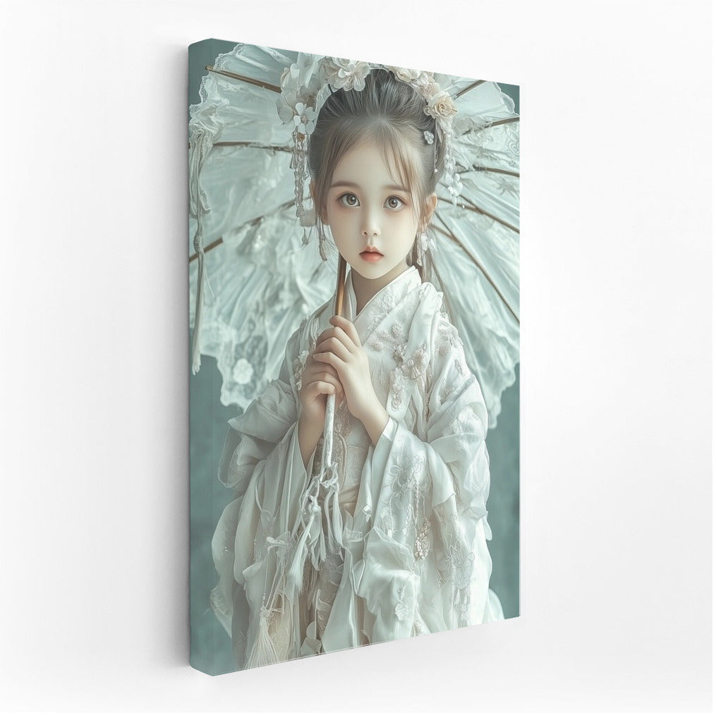 Grace of the East: Lady with an Umbrella