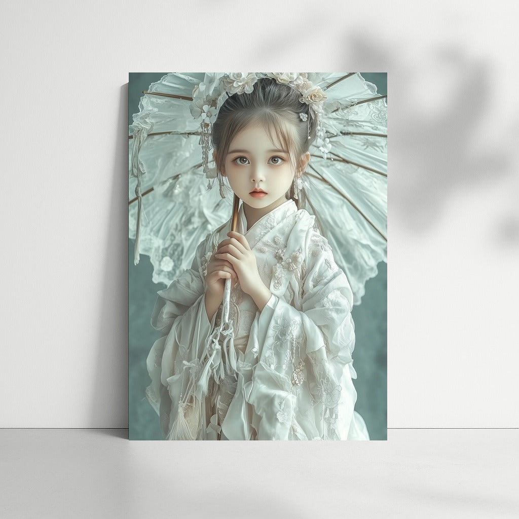 Grace of the East: Lady with an Umbrella