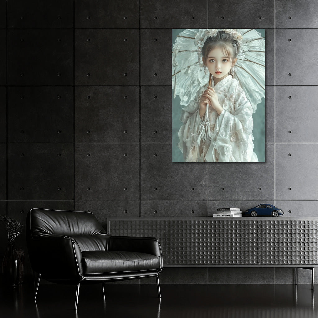 Grace of the East: Lady with an Umbrella