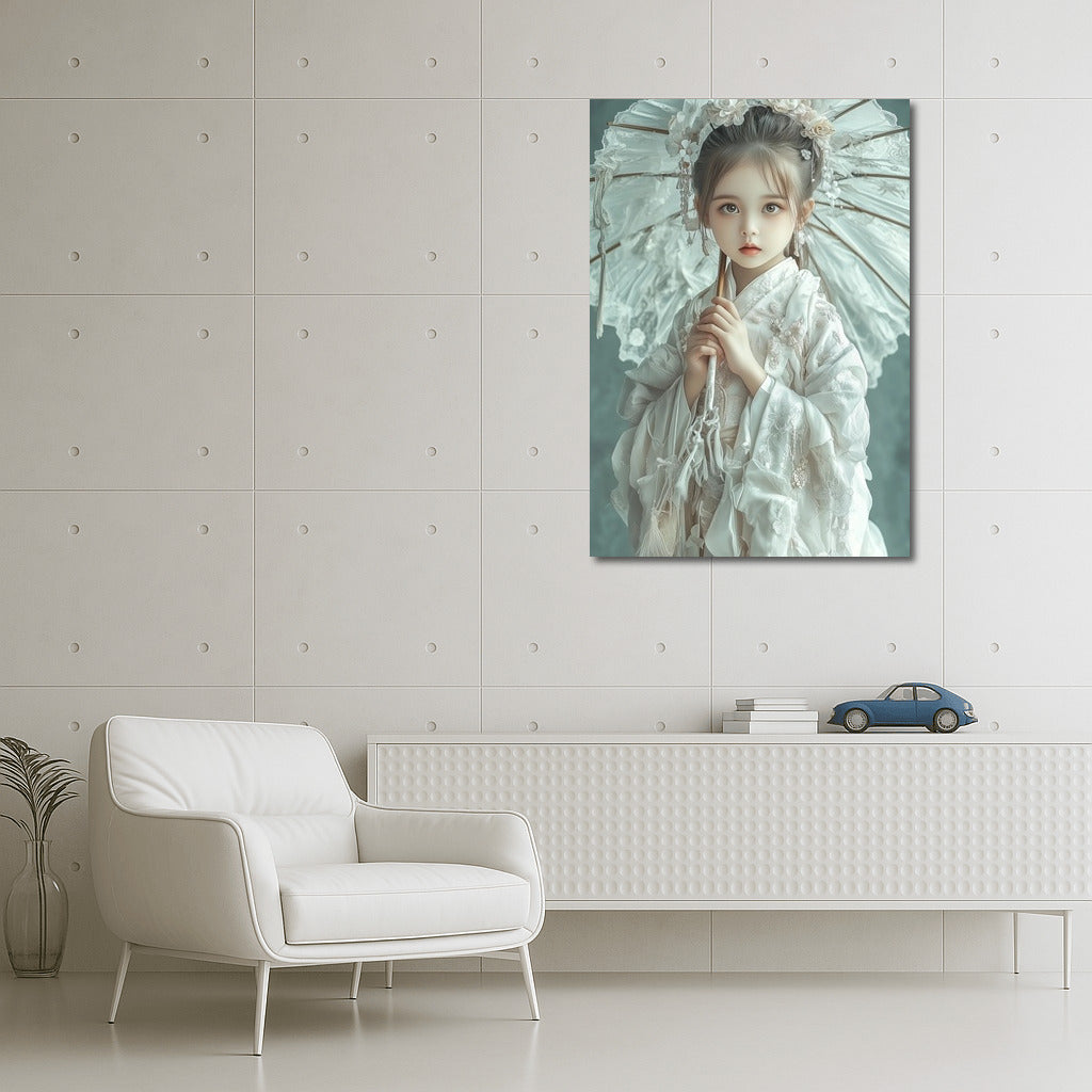 Grace of the East: Lady with an Umbrella