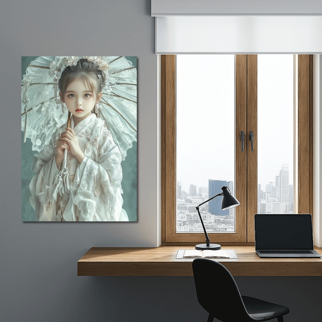 Grace of the East: Lady with an Umbrella