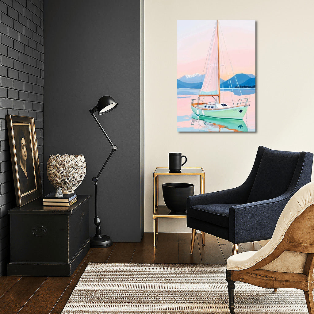 Sunset Sail: Journey into Silence