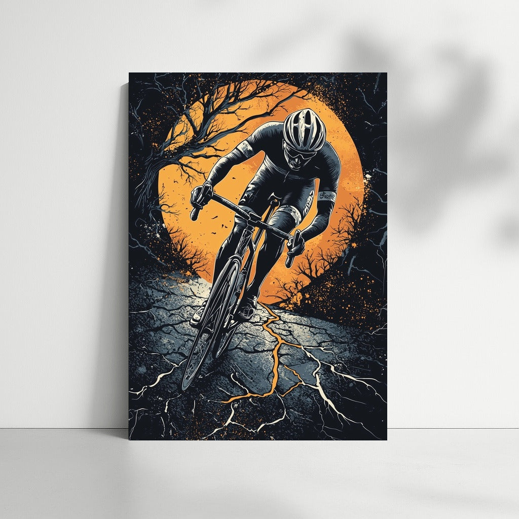 Moon Wind Cyclist