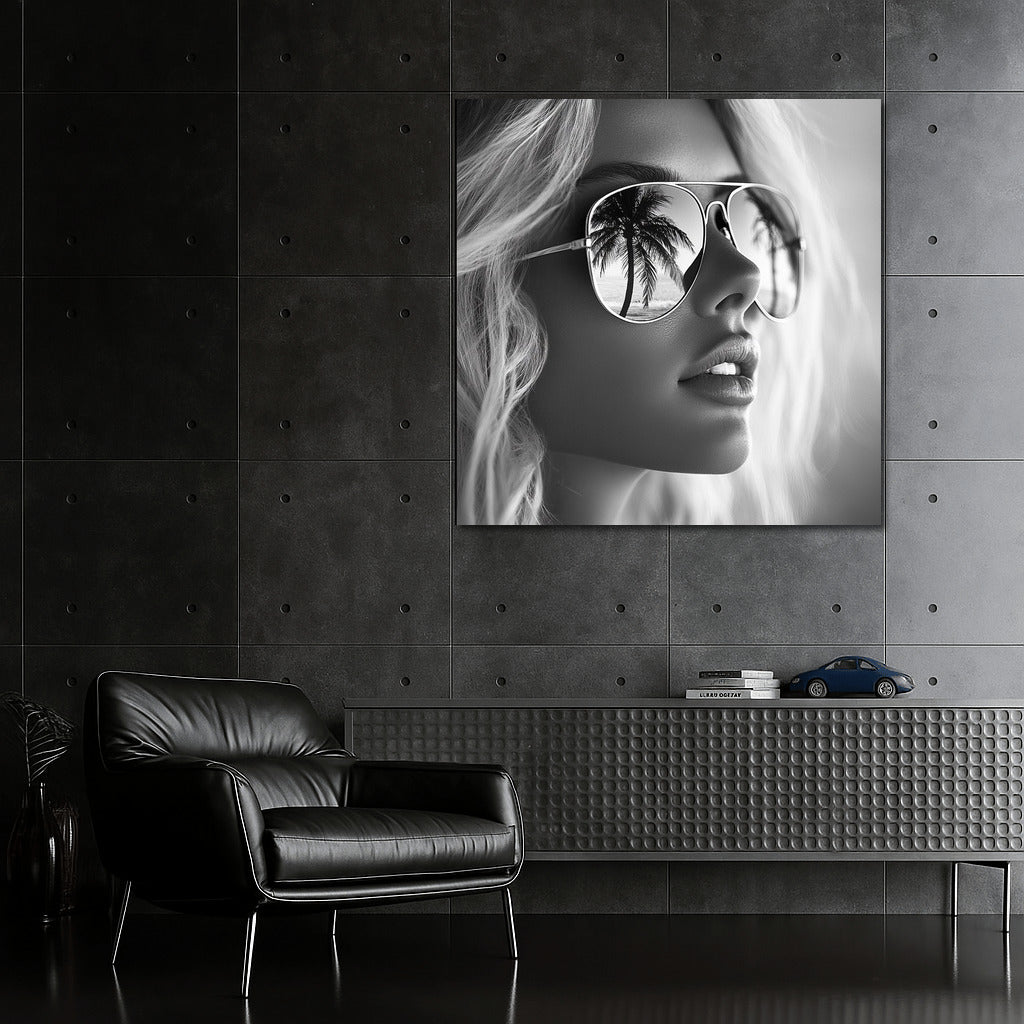 Tropical Mirage: Summer in the Mirror