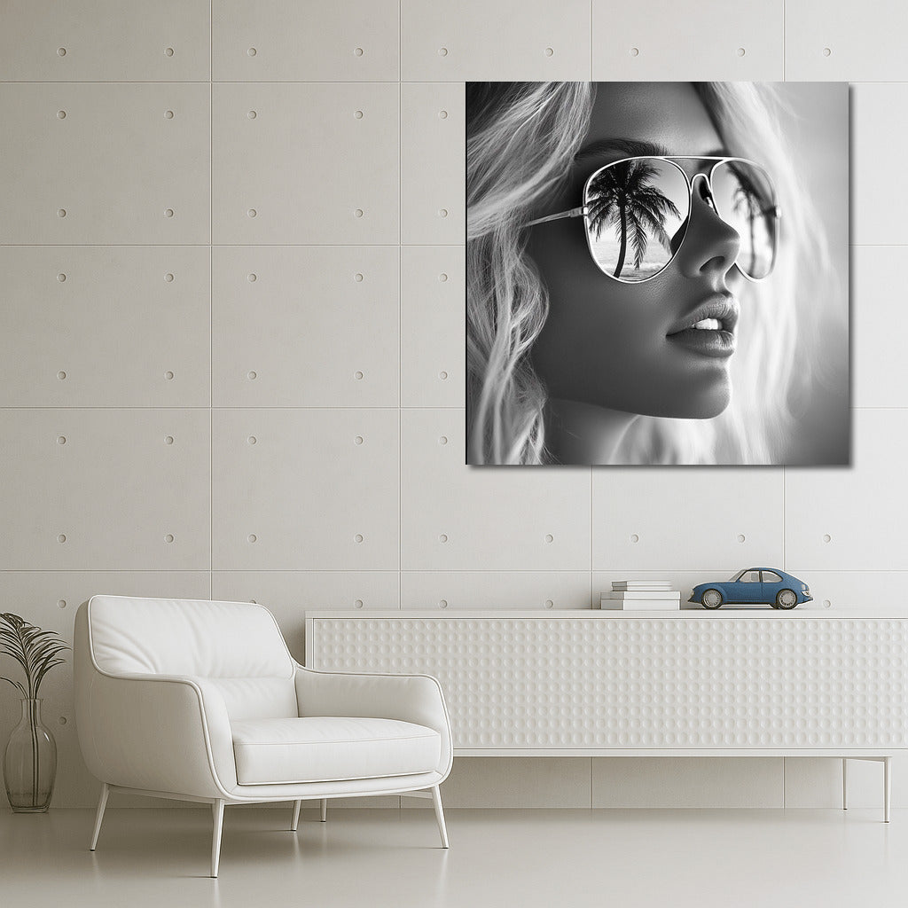 Tropical Mirage: Summer in the Mirror