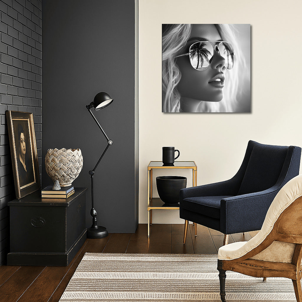 Tropical Mirage: Summer in the Mirror