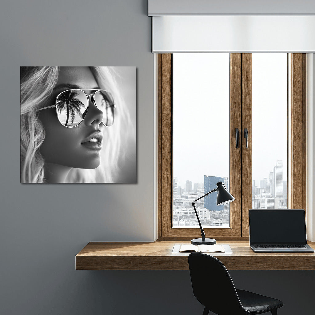 Tropical Mirage: Summer in the Mirror