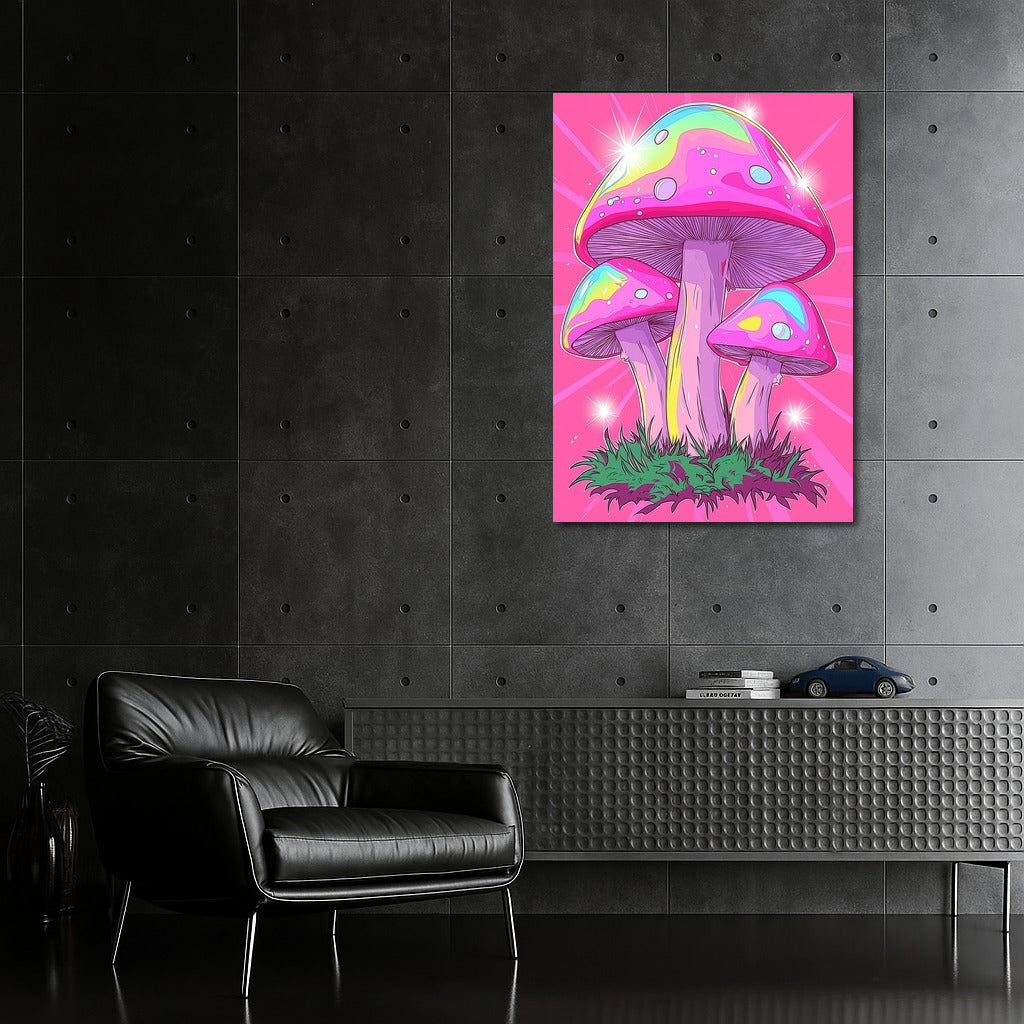 Mushroom Fairytale: Color Explosion
