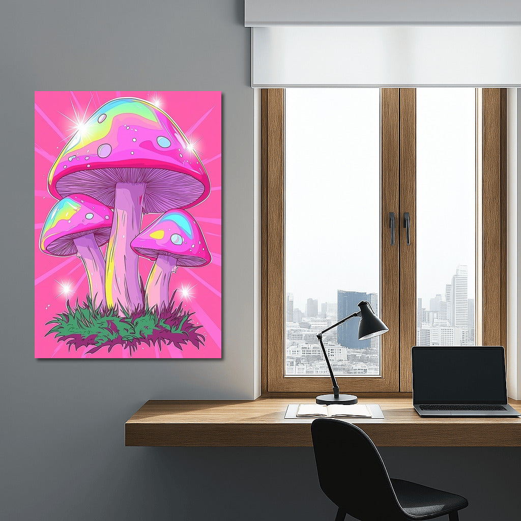 Mushroom Fairytale: Color Explosion