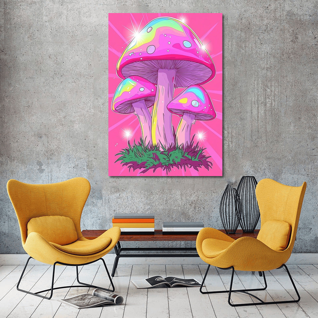 Mushroom Fairytale: Color Explosion
