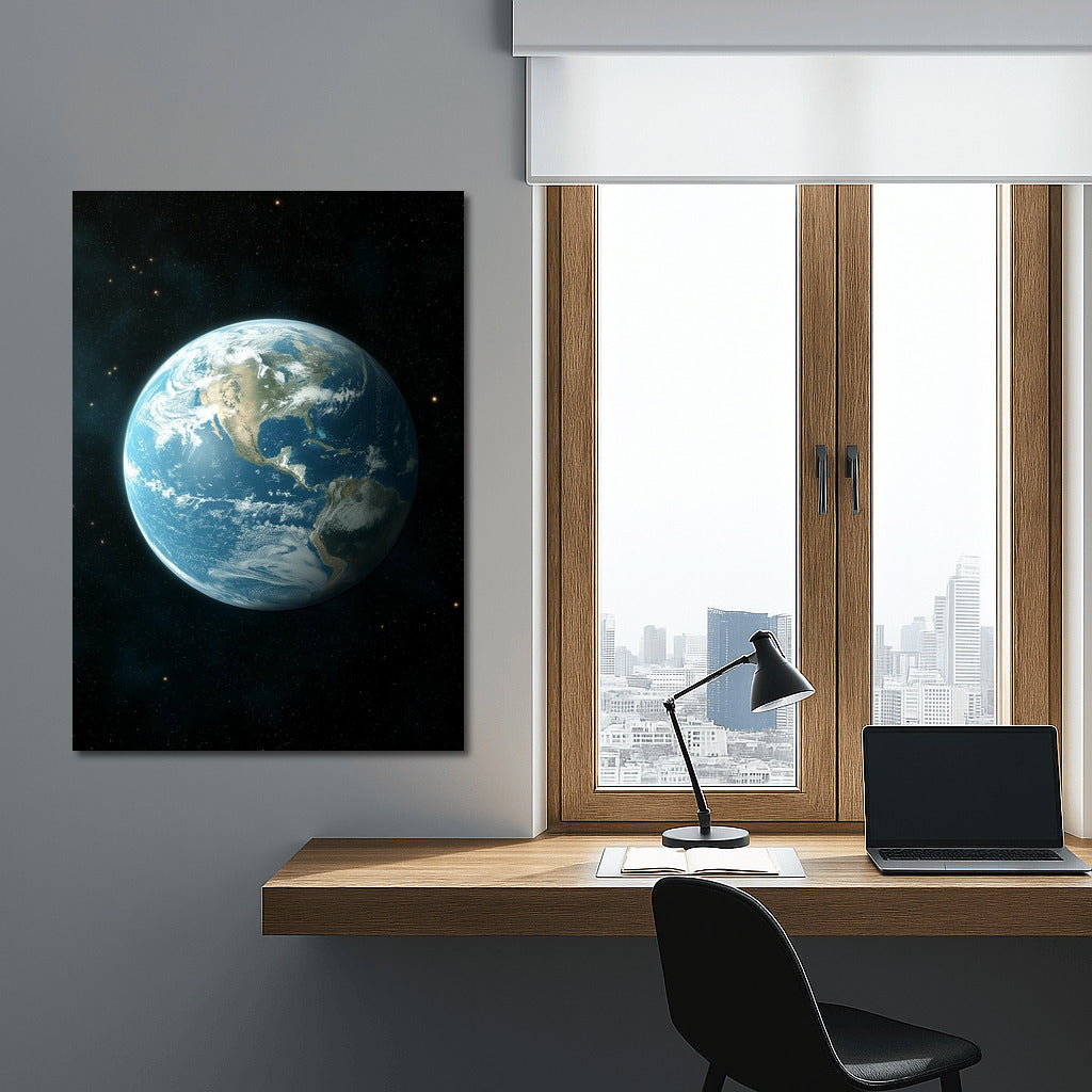 Blue Pearl of the Universe