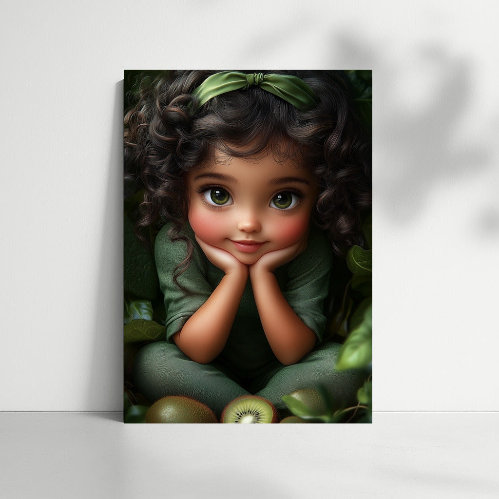 Fairytale inhabitant in the garden of dreams