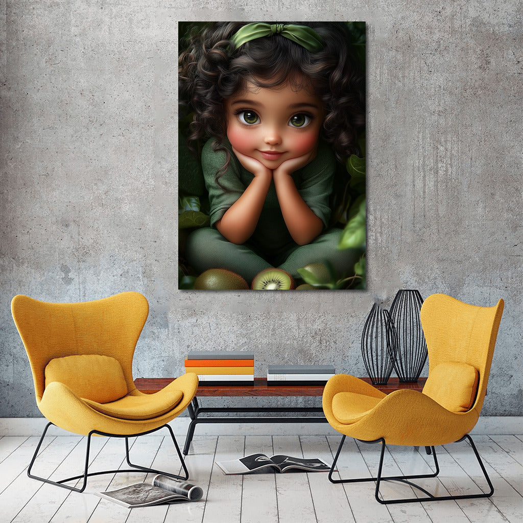 Fairytale inhabitant in the garden of dreams