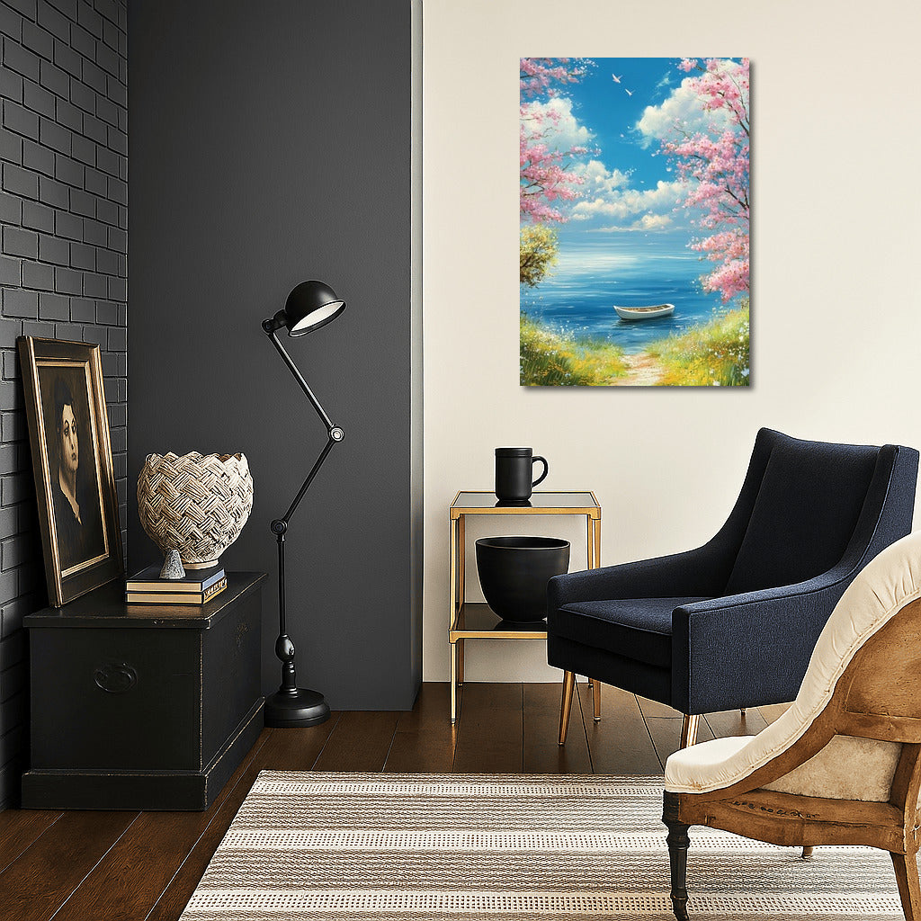 Boat in the Flower Shelter