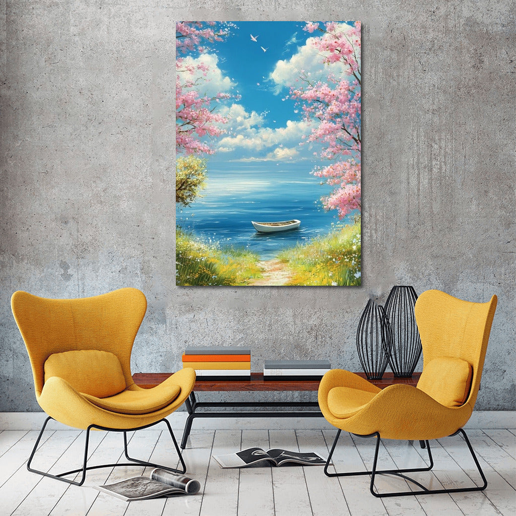 Boat in the Flower Shelter