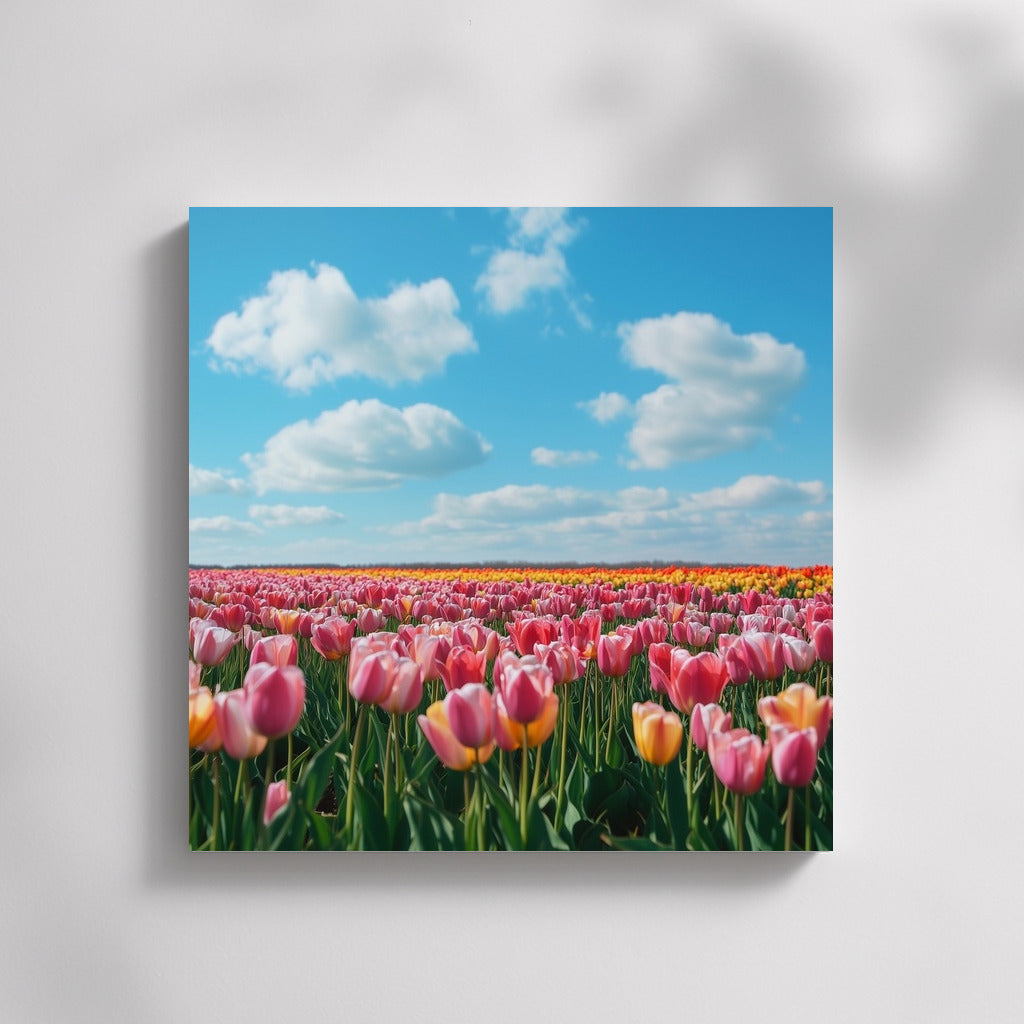 Tulips in the Embrace of Heaven