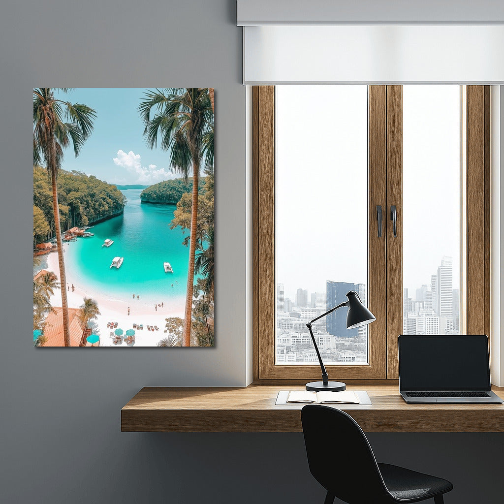 Dream Lagoon: Turquoise Oasis