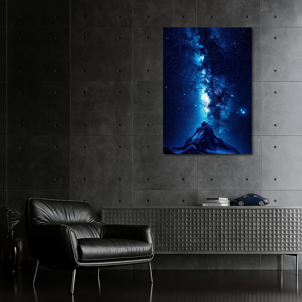 Dreamer's Peak: Symphony of Stars and Mountains