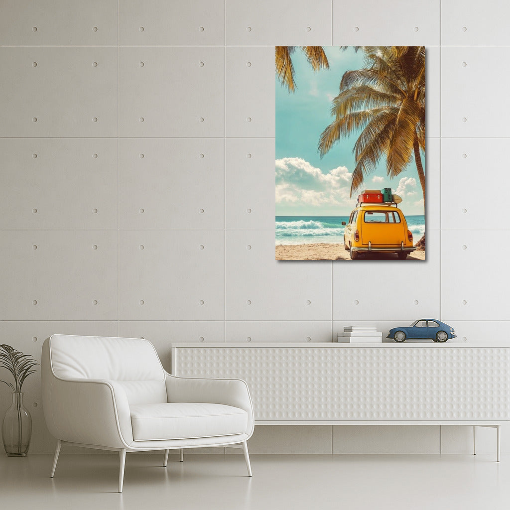 Retro Romance by the Shore